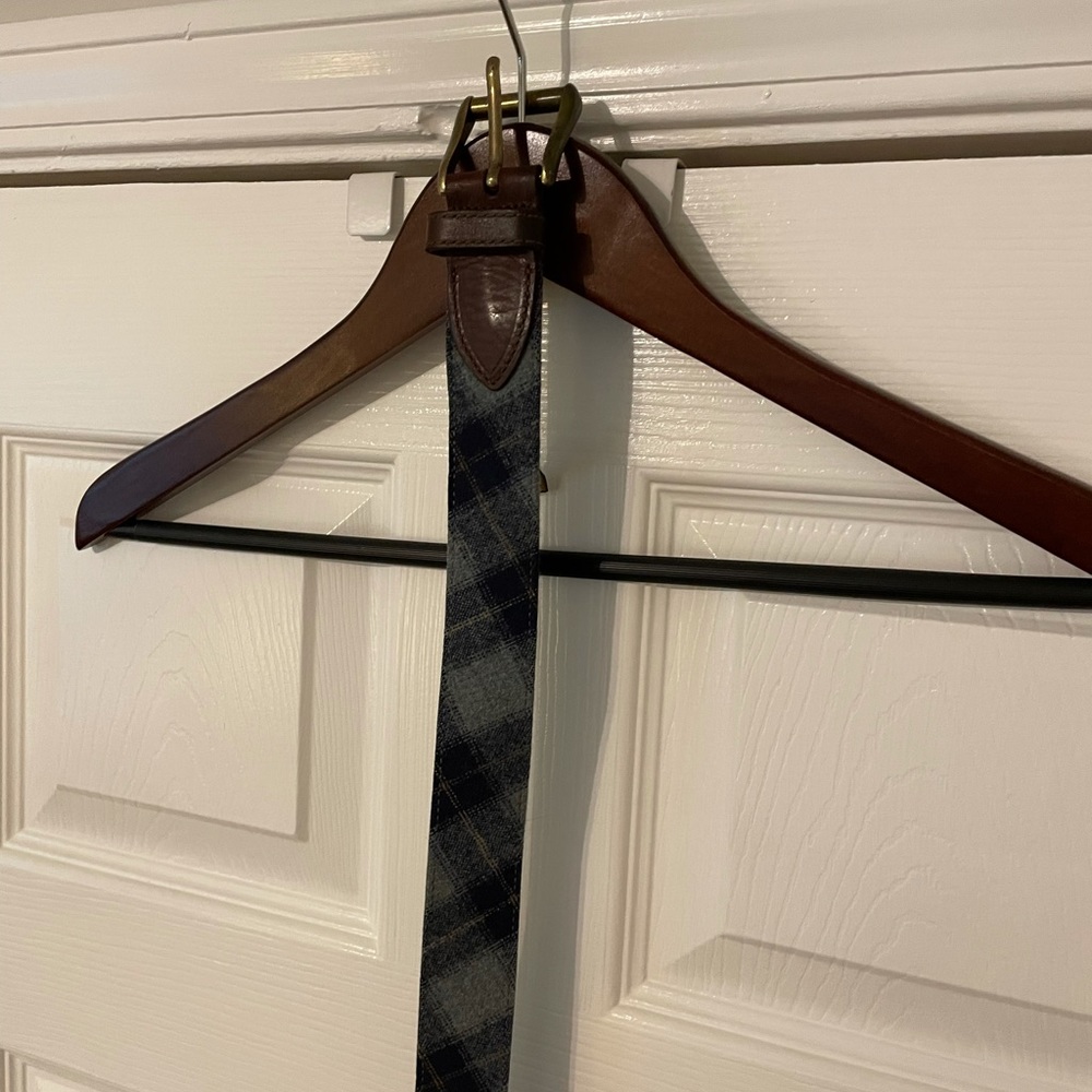 Brooks Brothers Tartan Belt